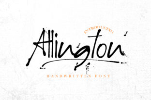 Allington: A Charming Script Font for Campaigns