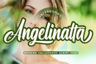 Angelinatta: A Modern Handwritten Font for Marketers