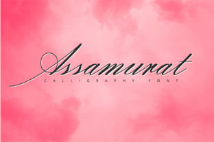 Assamurat: A Modern Script Font for Web Design