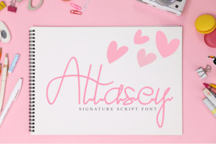 Attasey Signature: A Modern Script Font for Web Design