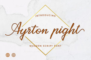 Ayrton Pight: A Premium Script Font for Web Design