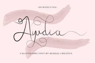 Ayudia: A Charming Handwritten Font for Makers