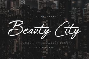 Beauty City: A Charming Handwritten Font for Editorial Design