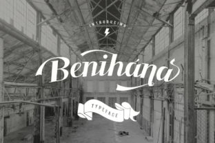 Benihana: A Classy Handwritten Font for Marketers
