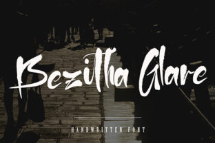 Bezitha Glare: The Script Font for Bold Campaigns