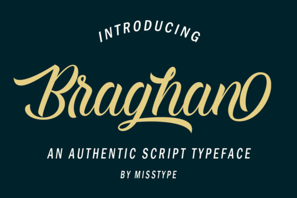 Braghan: A Premium Script Font for Modern Marketers
