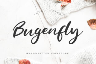 Bugenfly: A Premium Script Font for Editorial Design