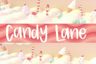 Candy Lane: A Whimsical Typeface for Editorial Design