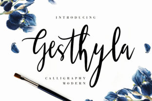Gesthyla: The Iconic Script Font for Your Brand