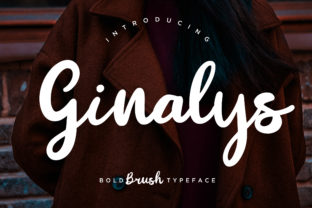 Ginalys: A Bold Script Font for Brand Identity