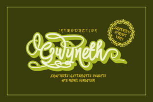 Gwyneth: A Handwritten Typeface for Marketers