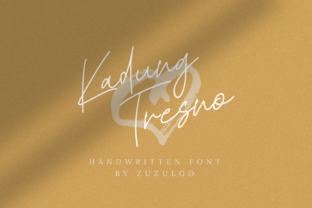 Kadung Tresno: A Handwritten Font for Makers