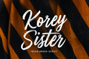Korey Sister: A Script Font for Editorial Elegance