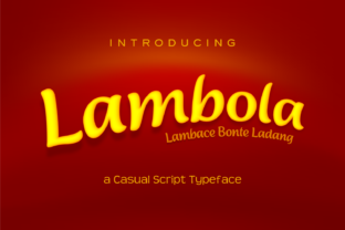 Lambola: A Playful Handwritten Font for Brand Identity