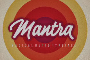 Mantra: A Vintage Script Font for Web Design