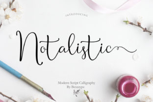 Notalistic: The Organic Script Font for Authentic Branding