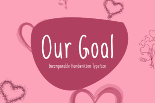 Our Goal: A Romantic Handwritten Display Font for Brands