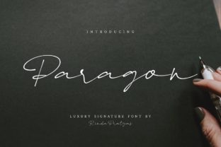 Paragon: The Smart Handwritten Font for Modern Brands