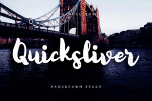 Quicksliver: A Hand-Drawn Script Font for Editorial Design
