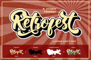Retrofest: A Handwritten Font for Timeless Branding