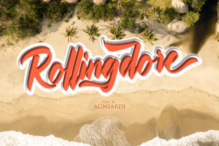 Rollingdore: A Bold Vintage Font for Campaigns