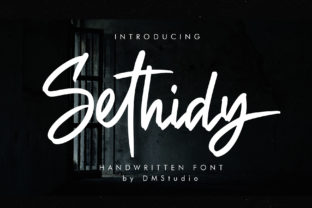 Sethidy: A Handwritten Font for Modern Web Design
