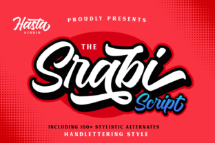Srabi: A Bold Vintage Font for Small Business Branding