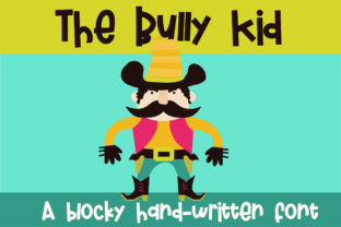 The Bully Kid: A Bold Display Font for Campaigns