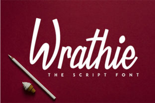 Wrathie: A Handwritten Font for Editorial Design
